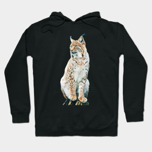 Lynx - Woodland Themed Kids Room, Funny Gifts For Forester, Cute Animals Hoodie